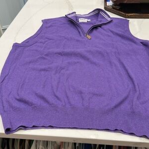 Peter Miller, cashmere/cotton lightweight sweater vest